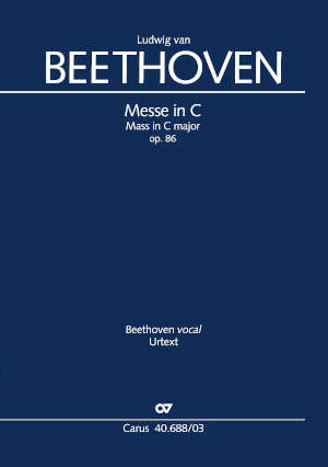 Beethoven: Messe in C - Noten | Carus-Verlag