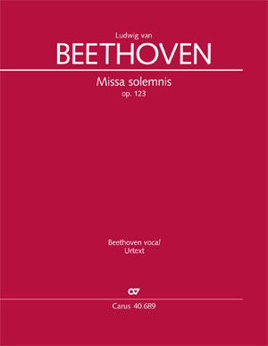 Beethoven: Missa solemnis - Noten | Carus-Verlag