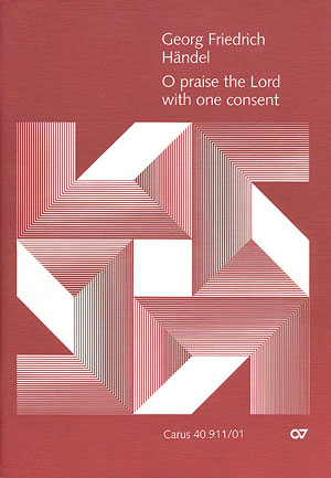 Händel: O praise the Lord - Sheet music | Carus-Verlag
