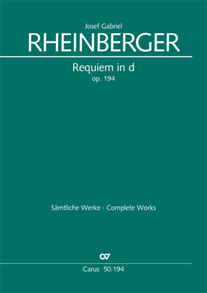 Rheinberger: Requiem in D minor