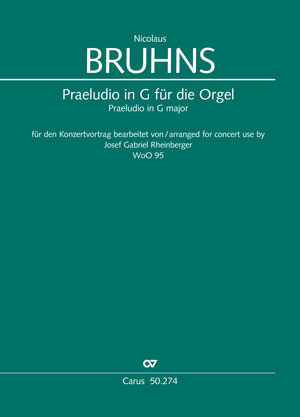 Bruhns: Praeludio in G für die Orgel