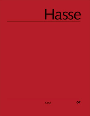 Hasse: Vesperpsalmen. Hasse-Werkausgabe IV/1 - Noten | Carus-Verlag