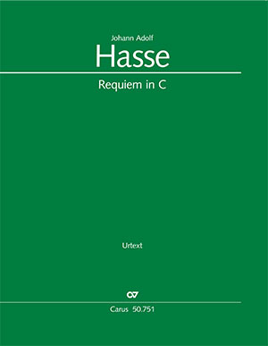 Hasse: Requiem in C major - Sheet music | Carus-Verlag