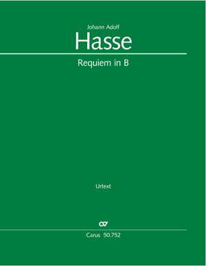 Hasse: Requiem in B - Noten | Carus-Verlag
