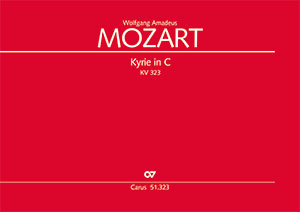 Mozart: Kyrie in C - Noten | Carus-Verlag
