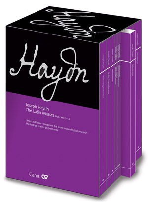 Haydn: Die lateinischen Messen - Noten | Carus-Verlag