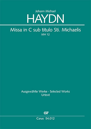 Haydn: Missa in C sub titulo Sti. Michaelis - Noten | Carus-Verlag