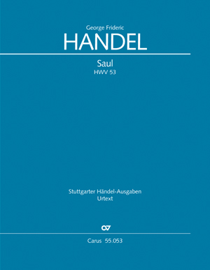 Händel: Saul - Sheet music | Carus-Verlag