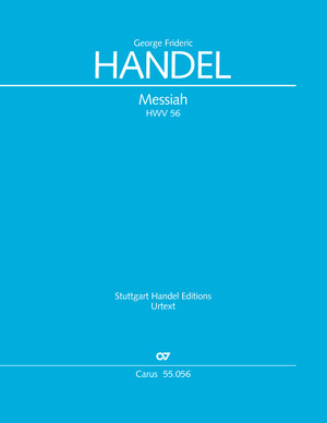 Händel: Messiah (Messias) - Noten | Carus-Verlag