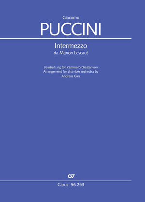 Puccini: Intermezzo - Sheet music | Carus-Verlag