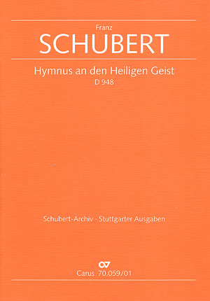 Schubert: Hymnus an den Heiligen Geist