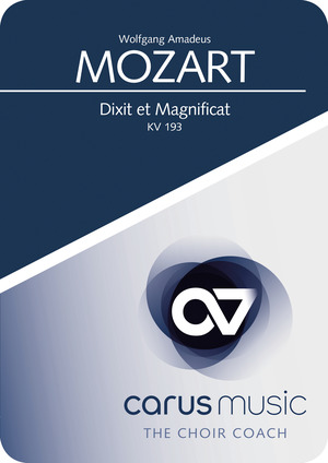 Mozart: Dixit et Magnificat - App, practise aid "carus music" | Carus-Verlag