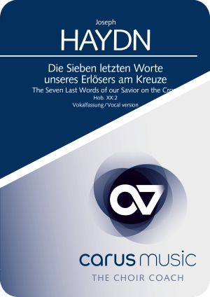 Haydn: The Seven Last Words of Our Savior on the Cross - App / practice aid | Carus-Verlag
