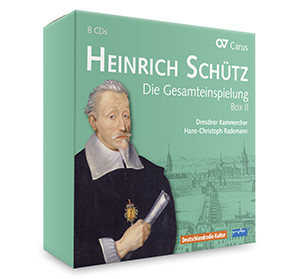 Schütz: Die Gesamteinspielung. Box II (Vol. 9-14) (Rademann) - CDs, Choir Coaches, Medien | Carus-Verlag