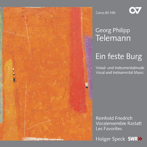 Telemann: Ein feste Burg. Vokal- und Instrumentalmusik (Speck) - CDs, Choir Coaches, Medien | Carus-Verlag
