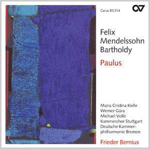 Mendelssohn Bartholdy: St. Paul - CD, Choir Coach, multimedia | Carus-Verlag