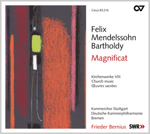Mendelssohn Bartholdy: Magnificat. Kirchenwerke VIII (Bernius) - CDs, Choir Coaches, Medien | Carus-Verlag