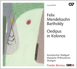 Mendelssohn Bartholdy: Oedipus in Kolonos op. 93 (Bernius) - CD, Choir Coach, multimedia | Carus-Verlag