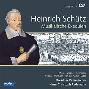 Schütz: Musikalische Exequien und andere Trauergesänge. Complete recording, Vol. 3 (Rademann) - CD, Choir Coach, multimedia | Carus-Verlag