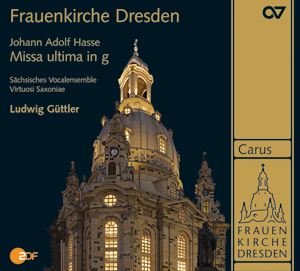 Hasse: Missa ultima in g - CD, Choir Coach, multimedia | Carus-Verlag