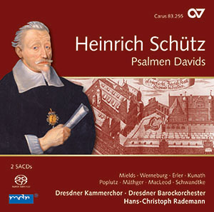 Schütz: Psalmen Davids. Complete recording, Vol. 8 (Rademann) - CDs, Choir Coaches, Medien | Carus-Verlag