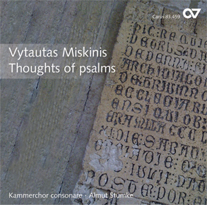 Miškinis: Thoughts of psalms. Contemporary choral music from Lithuania - CDs, Choir Coaches, Medien | Carus-Verlag
