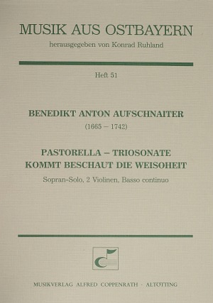 Aufschnaiter: Pastorella - Triosonate - Partition | Carus-Verlag
