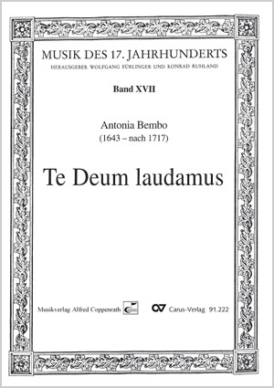 Bembo: Te Deum laudamus - Sheet music | Carus-Verlag