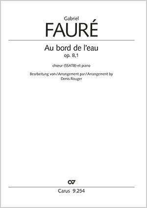 Verwonderlijk Gabriel Fauré: Au bord de l'eau full score, separate edition EU-15