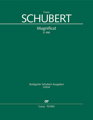 Schubert: Magnificat in C - Sheet music